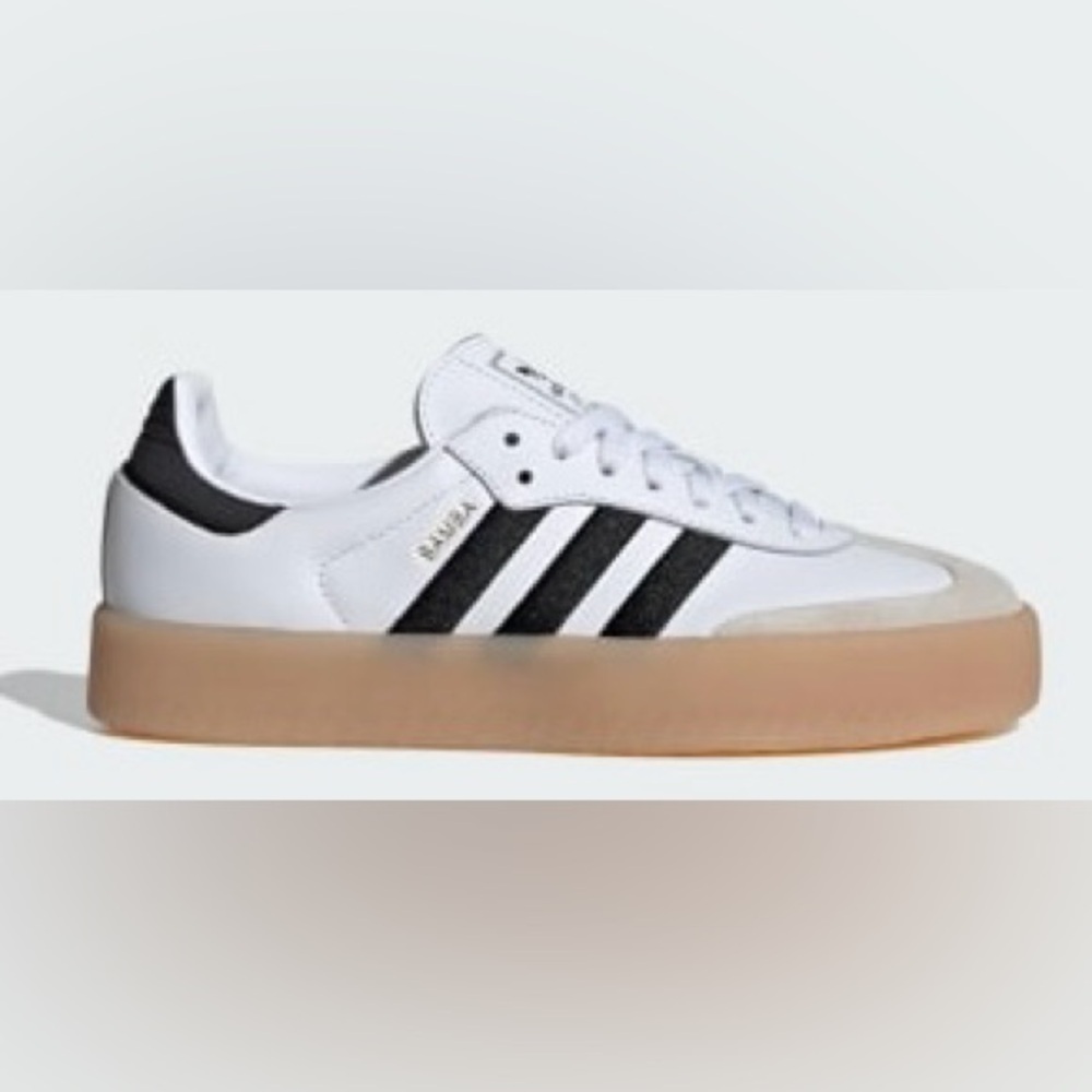 adidas White and Black Sneakers